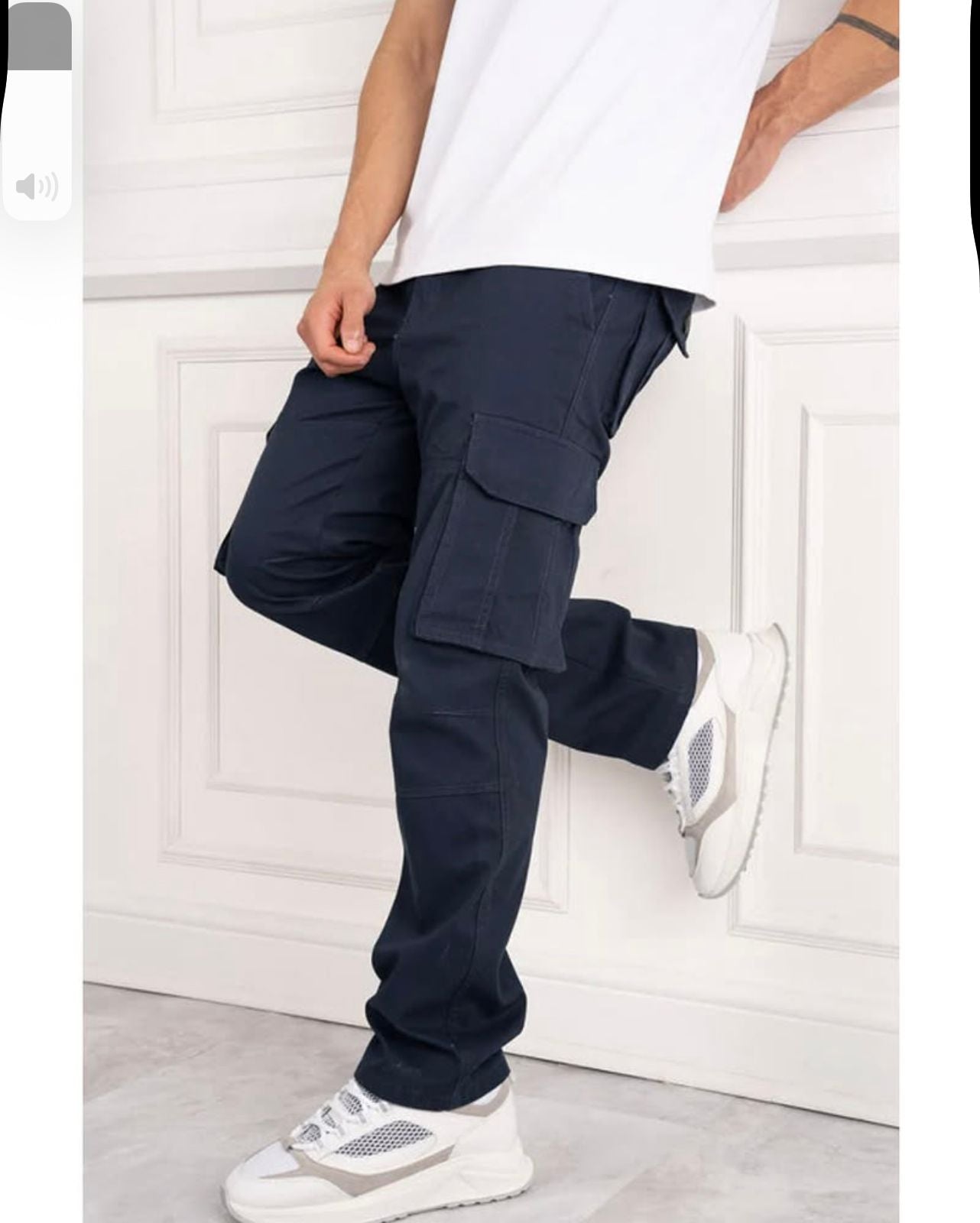 Cotton Cargo Trouser