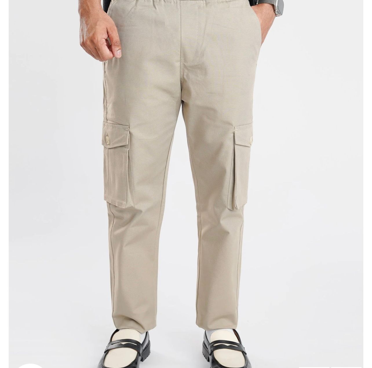 Cotton Cargo Trouser