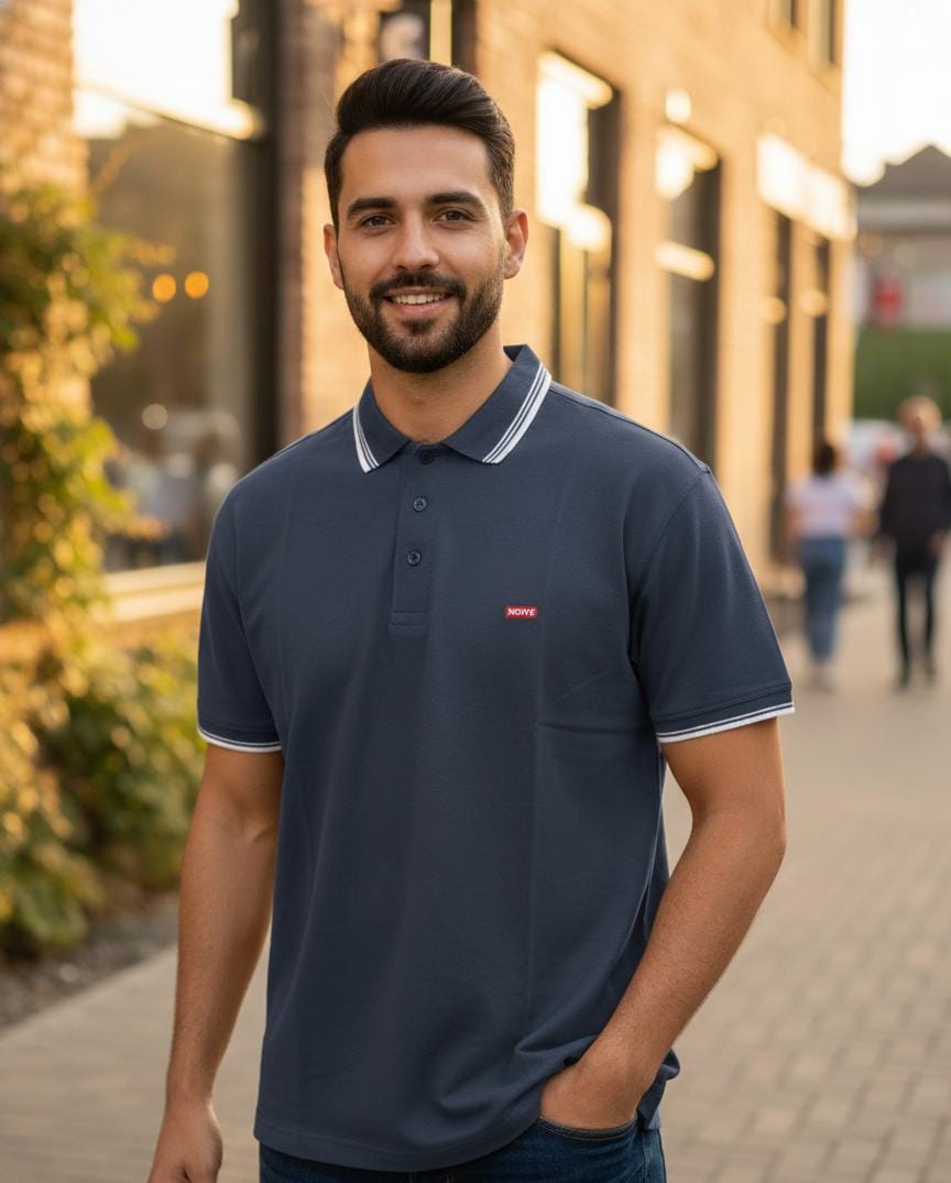 Tipped Collar Polo shirt